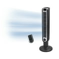thumbnail image 1 of Lasko 36" 3-Speed Remote Controlled Oscillating Tower Fan, Black, 2511, 1 of 12