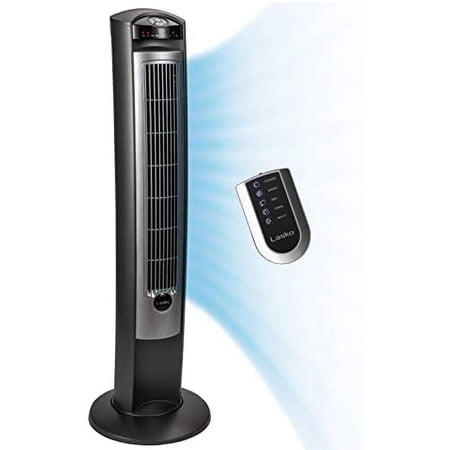 Lasko 3-Speed Remote Controlled Oscillating Tower Fan