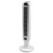 Lasko 36" 3-Speed Oscillating Tower Fan with Timer and Remote Control, White, 2510, New