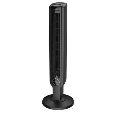 Lasko 36" 3-Speed Oscillating Remote Controlled Ionizing Tower Fan, Black, T36212