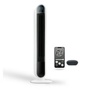 Lasko 40" Smart Tower Fan Powered by Aria, Wi-Fi Connected, Alexa, Google, 5 Speeds, White, T40735, New