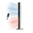 thumbnail image 1 of Lasko 42" 1500W All Season Tower Fan & Space Heater with Timer and Remote, White, FH500, 1 of 16