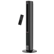 Lasko 42 1500W Oscillating All Season Tower Fan & Electric Space Heater with Remote, Black, FH610