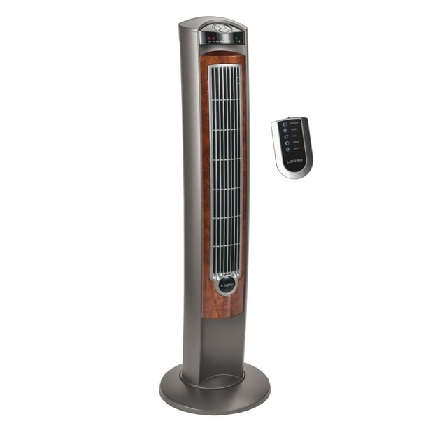 Lasko 42" Wind Curve Oscillating Tower Fan with Nighttime Setting and