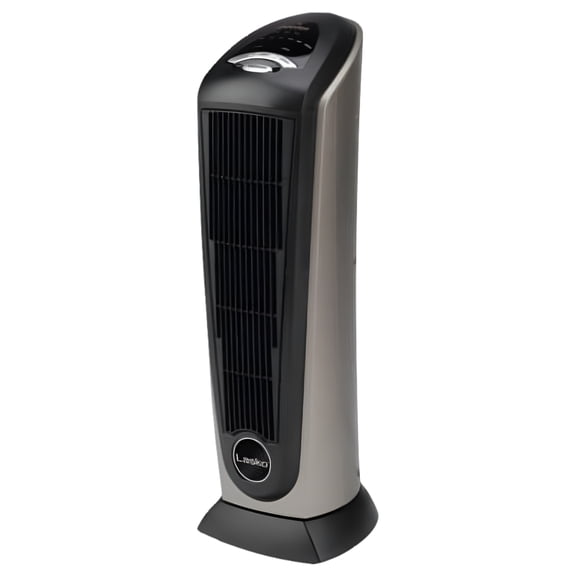 Lasko 751320 Ceramic Tower Space Heater with Remote Control - Features Built-in Timer and Oscillation