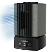 Lasko SlumberBreeze 8" 2-in-1 Personal Fan with White Noise, Black, SB100
