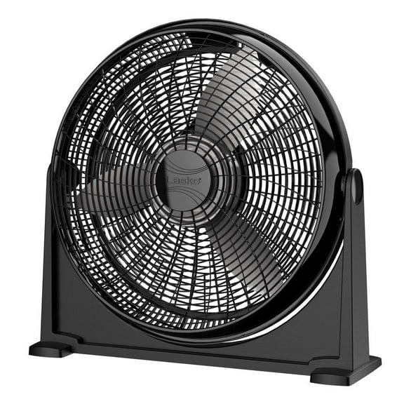 Lasko A20107 20" 3-Speed Air Circulator Fan, Black