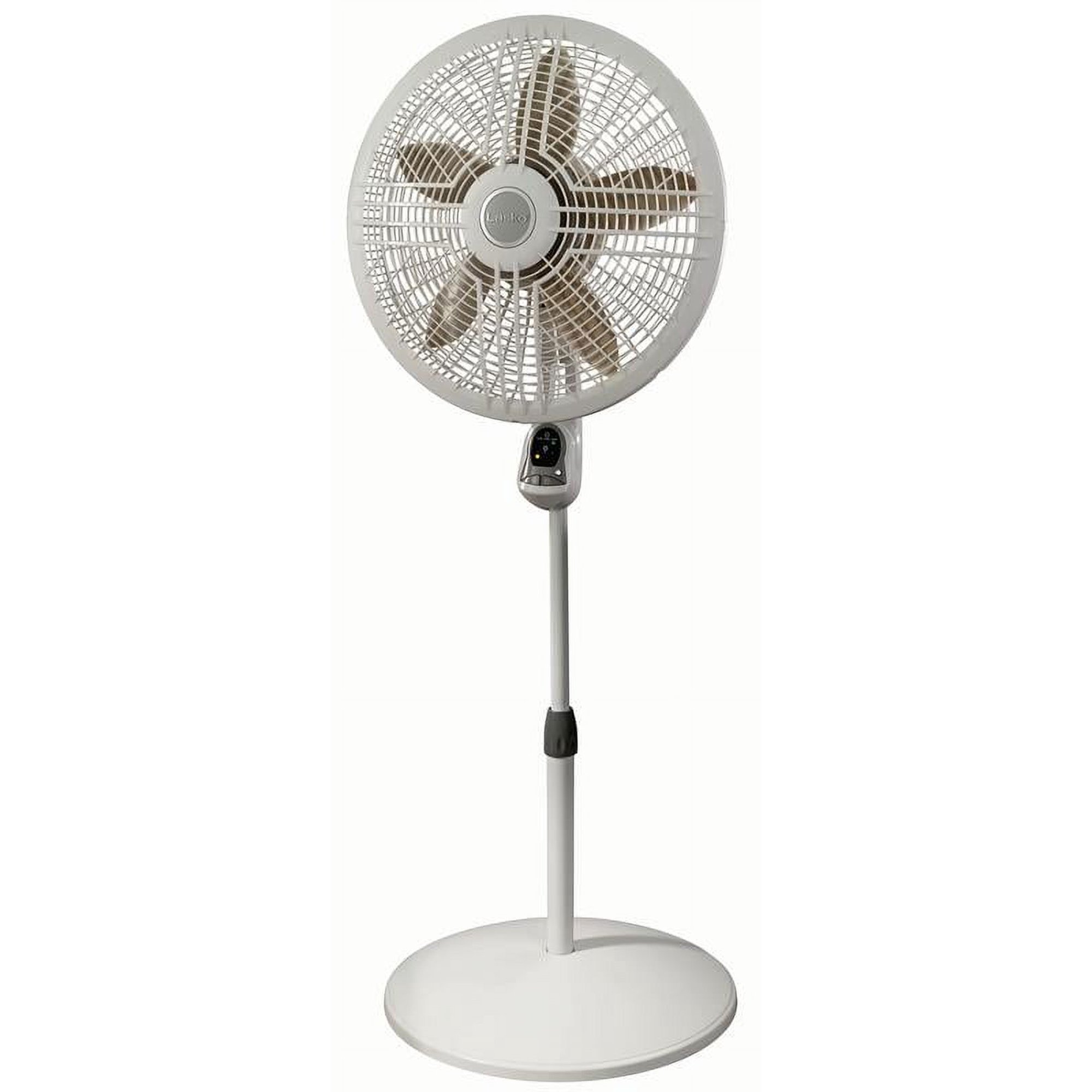 Lasko Adjustable 3-Speed Pedestal Fan with Remote Control, 1880, White -  Walmart.com