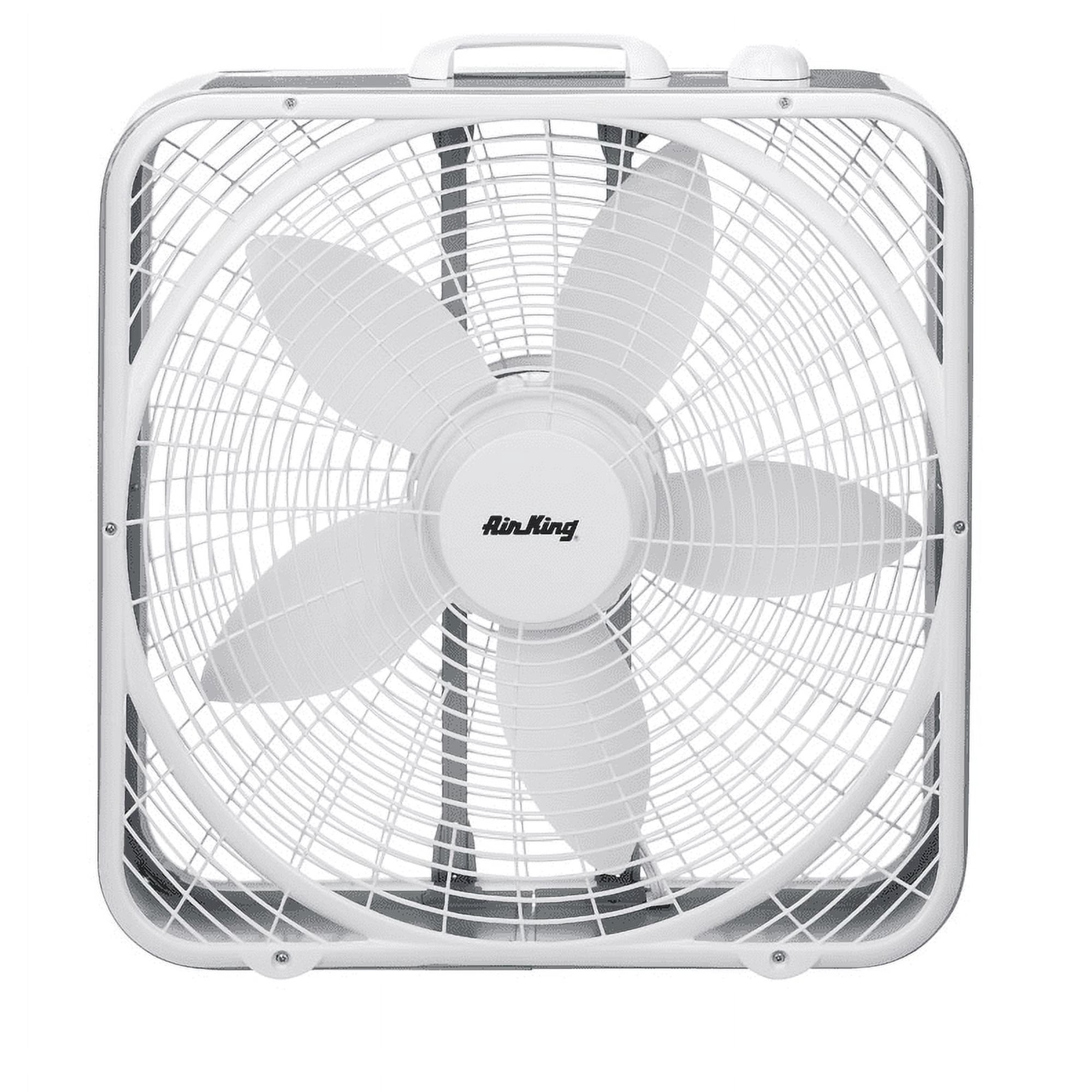 Lasko Air King 22 in. H x 20 in. Dia. 3 speed Box Fan - Walmart.com