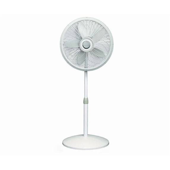 Lasko Blue Plug Oscillating Pedestal Fan 54 1/2In H X 18In D 3 Speed