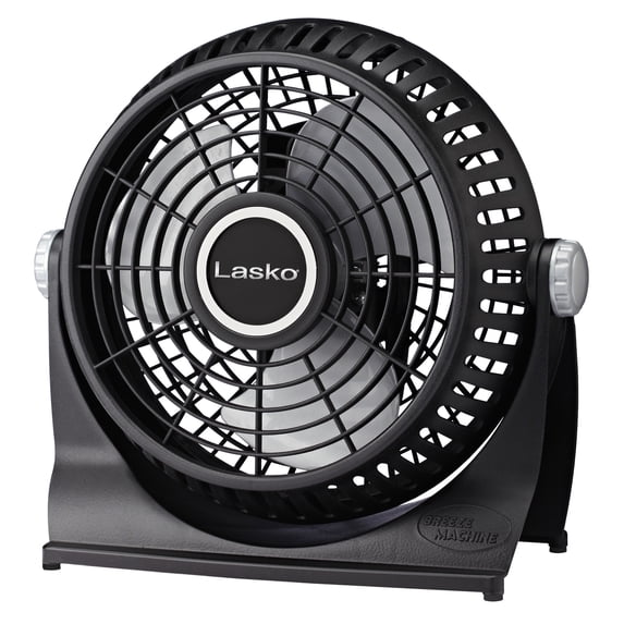 Lasko Breeze Machine 8" 2-Speed, Pivoting Head Desk Fan 507