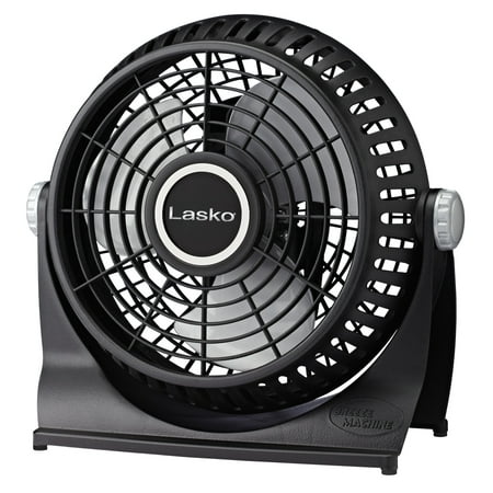 Lasko - 8 in. Breeze Machine® Fan with 3 Speeds - Black