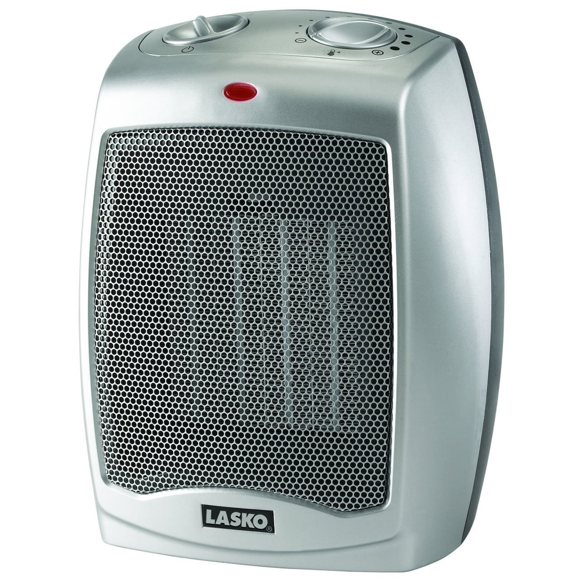 Lasko CERAMIC Heater with 3 Quiet Comfort Settings u0026 Adjustable Thermostat,  Built-In Automatic Overheat Protection - Walmart.com