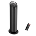 thumbnail image 1 of Lasko 22" Oscillating Ceramic Tower Space Heater, 1500W, Remote Control, 3 Heat Settings, Timer, Black, CT22495, 1 of 10