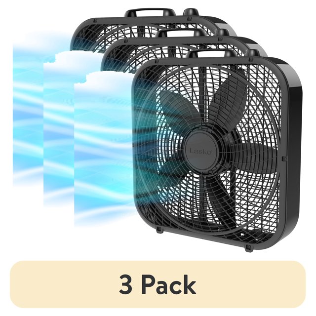 Lasko Box Fans Black Lasko Cool Colors 20 Box Fan For Sale In Los