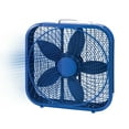 thumbnail image 1 of Lasko Cool Colors 20" 3-Speed Energy Efficient Box Fan, Blue, B20308, 1 of 14