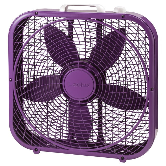 Lasko Cool Colors 22.5" 3Speed Energy Efficient Box Fan with 20" Blade