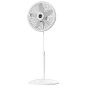 Lasko Cyclone 18" 3-Speed Adjustable Oscillating Pedestal Fan, White, S18931