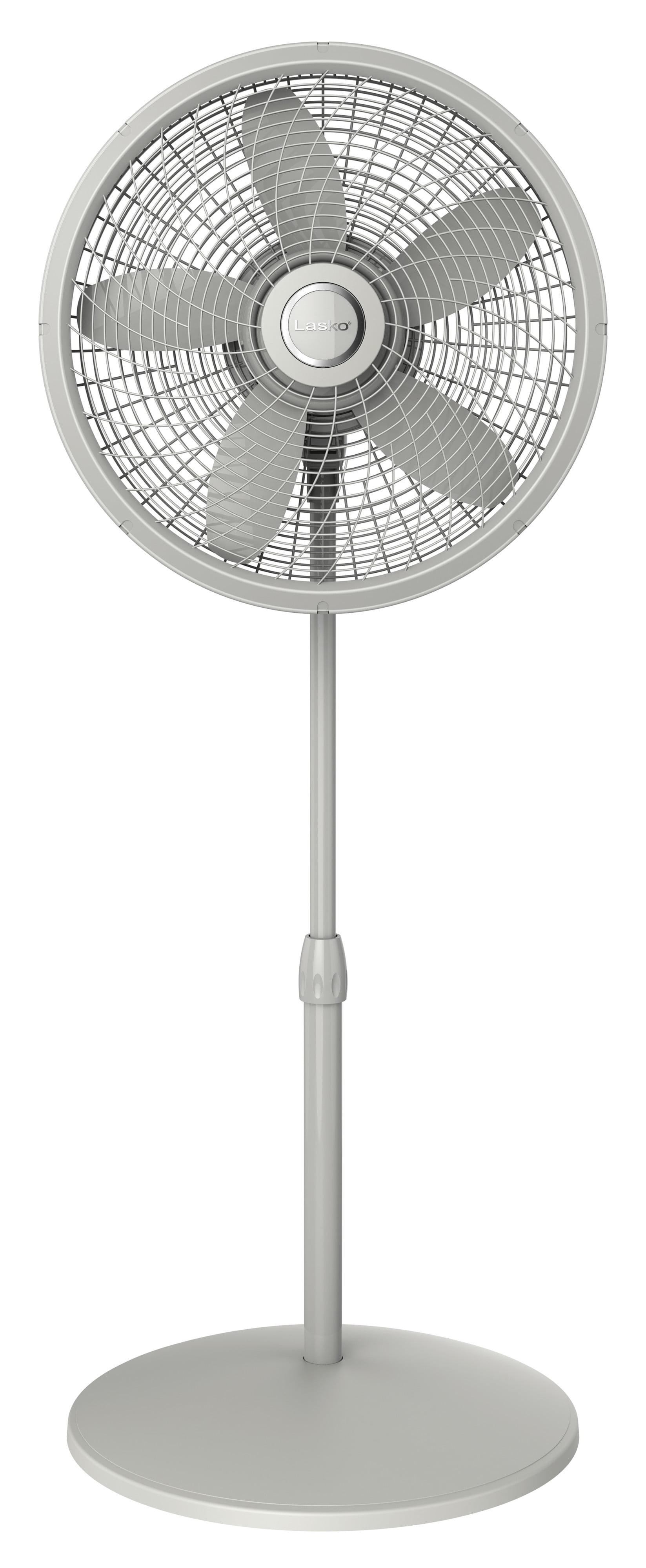 Lasko Cyclone 18 Adjustable Large Room Pedestal Fan 3 Speeds 54.5 H Gray S18902 New