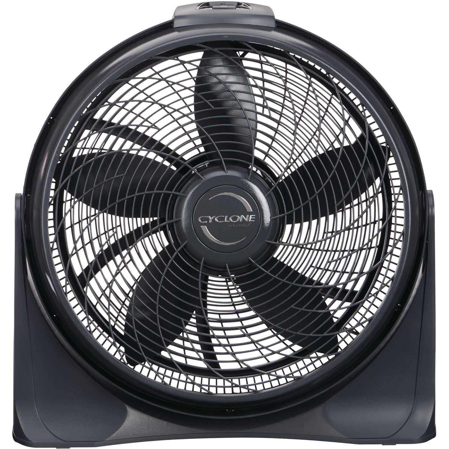 Lasko Cyclone Power Air Circulator with Remote Control, Black - Walmart.com