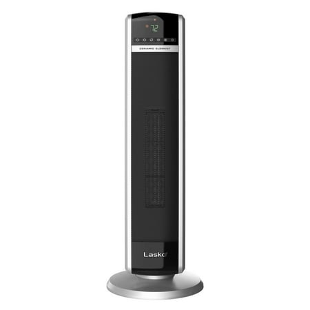 Lasko Digital Ceramic Tower Heater with Remote Control - Black