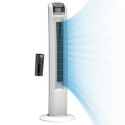 Lasko EcoQuiet 12-Speed Remote Controlled DC Motor Oscillating Tower Fan, T42710