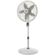 Lasko Elegance & Performance 18" Pedestal Fan with Remote, 54.5" H, White, 1850, New