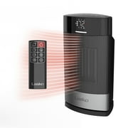 Lasko Ellipse 1500W Oscillating Ceramic Space Heater with Remote, Black, CD12950
