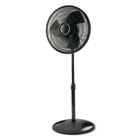 Lasko Galaxy 16" 3-Speed Oscillating Pedestal Fan, Black, S16400