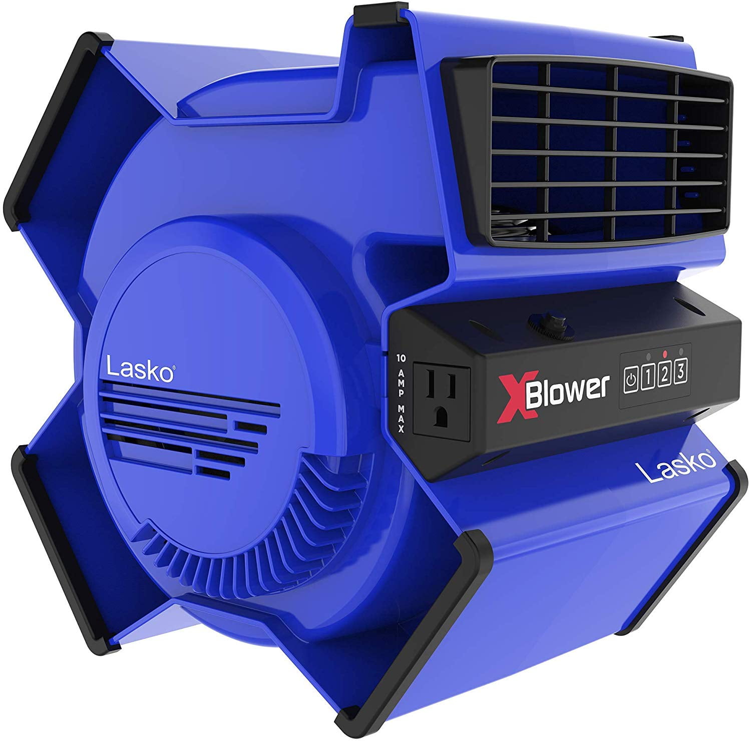 Lasko High Velocity X-Blower Utility Fan for Cooling, Ventilating,  Exhausting and Drying at Home, Job Site and Work Shop, Blue X12905 -  Walmart.com