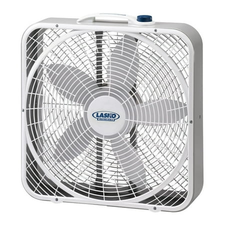 Lasko Lasko-20 Weather-Shield Performance Box, 3-Speed 3720 Household Fans, Standard — Home & Garage Storage, Stackable Design