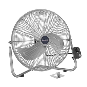 Lasko 20" 3-Speed High Velocity, Pivoting Head, Wall-Mount Option Floor Fan 2265QM