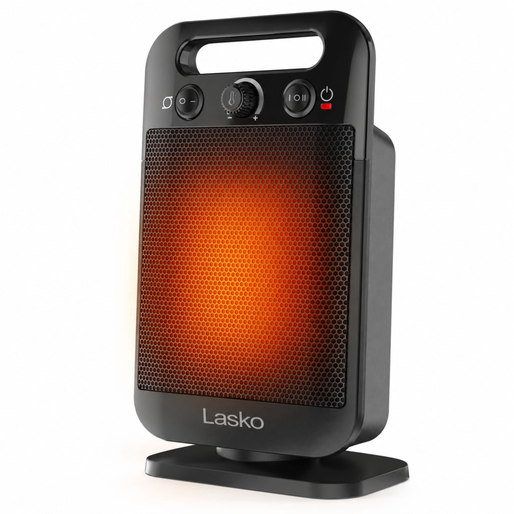 Lasko MyHeat-Go CD12100 Black 1500W 2 Speed, Oscillating Ceramic