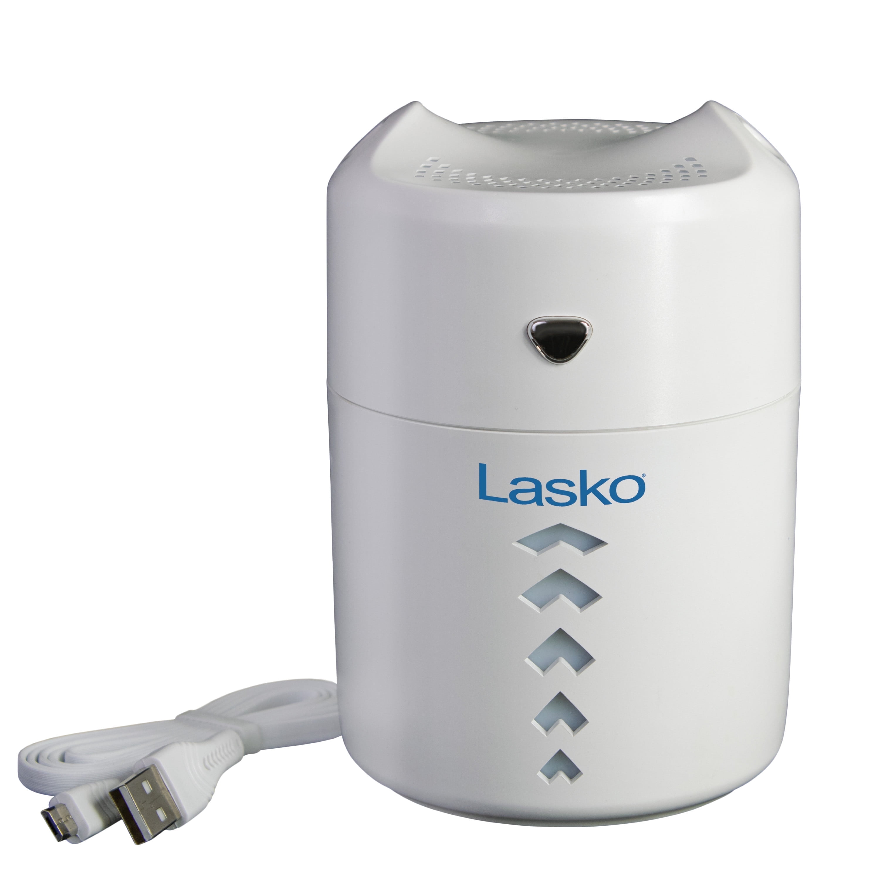 Lasko Personal Cool Mist Ultrasonic Humidifier with Nightlight, 190 Sq. ft., White, UH150