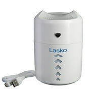 Lasko Personal Cool Mist Ultrasonic Humidifier with Nightlight, 190 Sq. ft., White, UH150