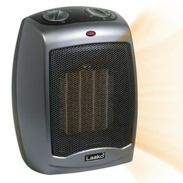 Mainstays Personal Mini Electric Ceramic Heater 400W Indoor, Black 