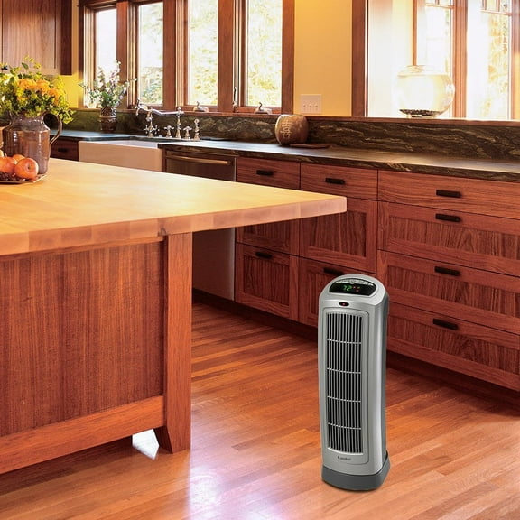 Lasko Portable Digital Ceramic Tower Heater with Remote Control & Adjustable Thermostat