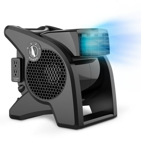 Lasko - High Velocity Utility Fan - Black