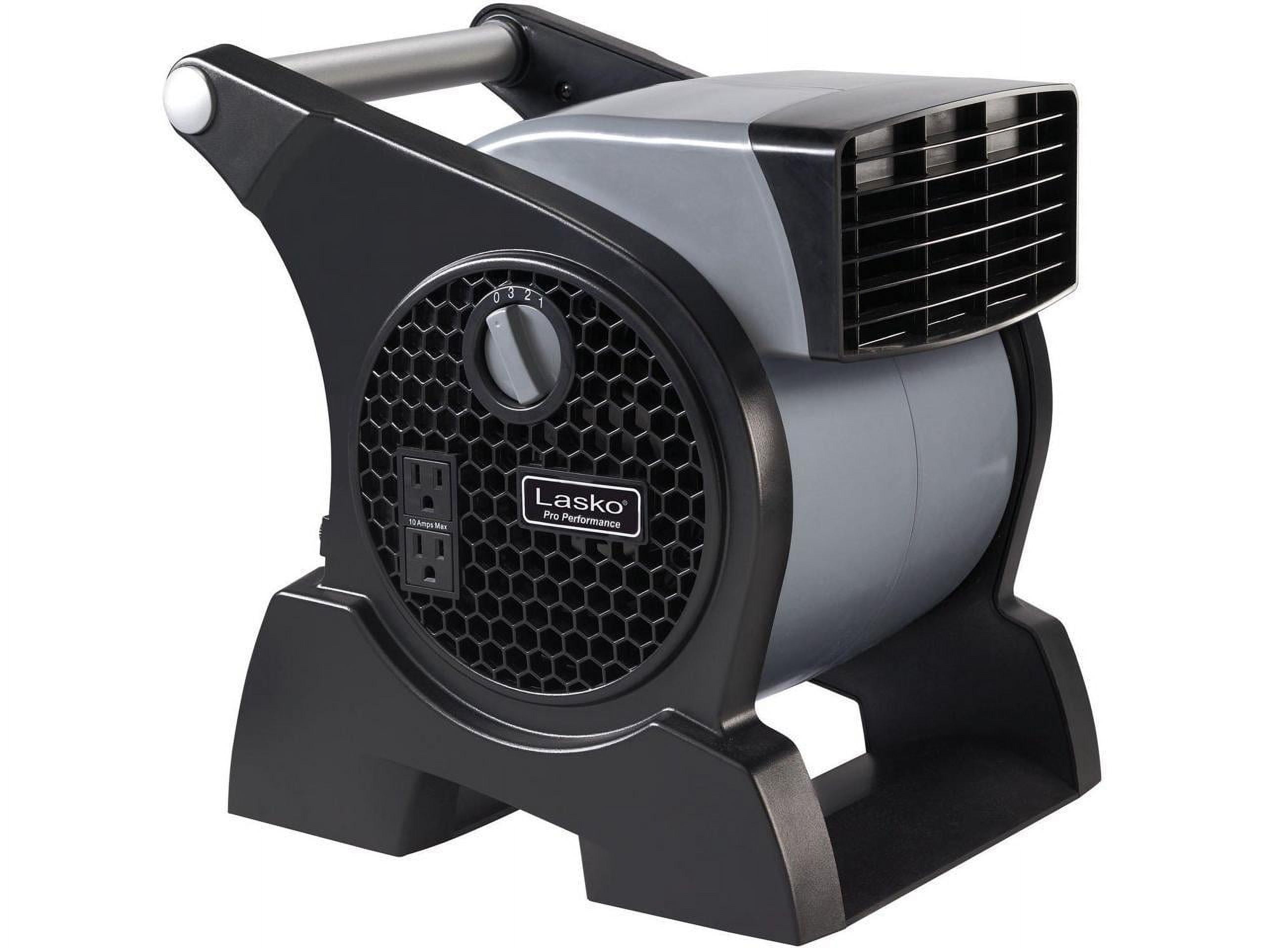 Lasko 14.8'' Black and Gray High Velocity Utility Fan