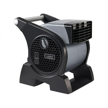 Lasko Pro Performance High Velocity Utility Fan with Integrated Power Outlets