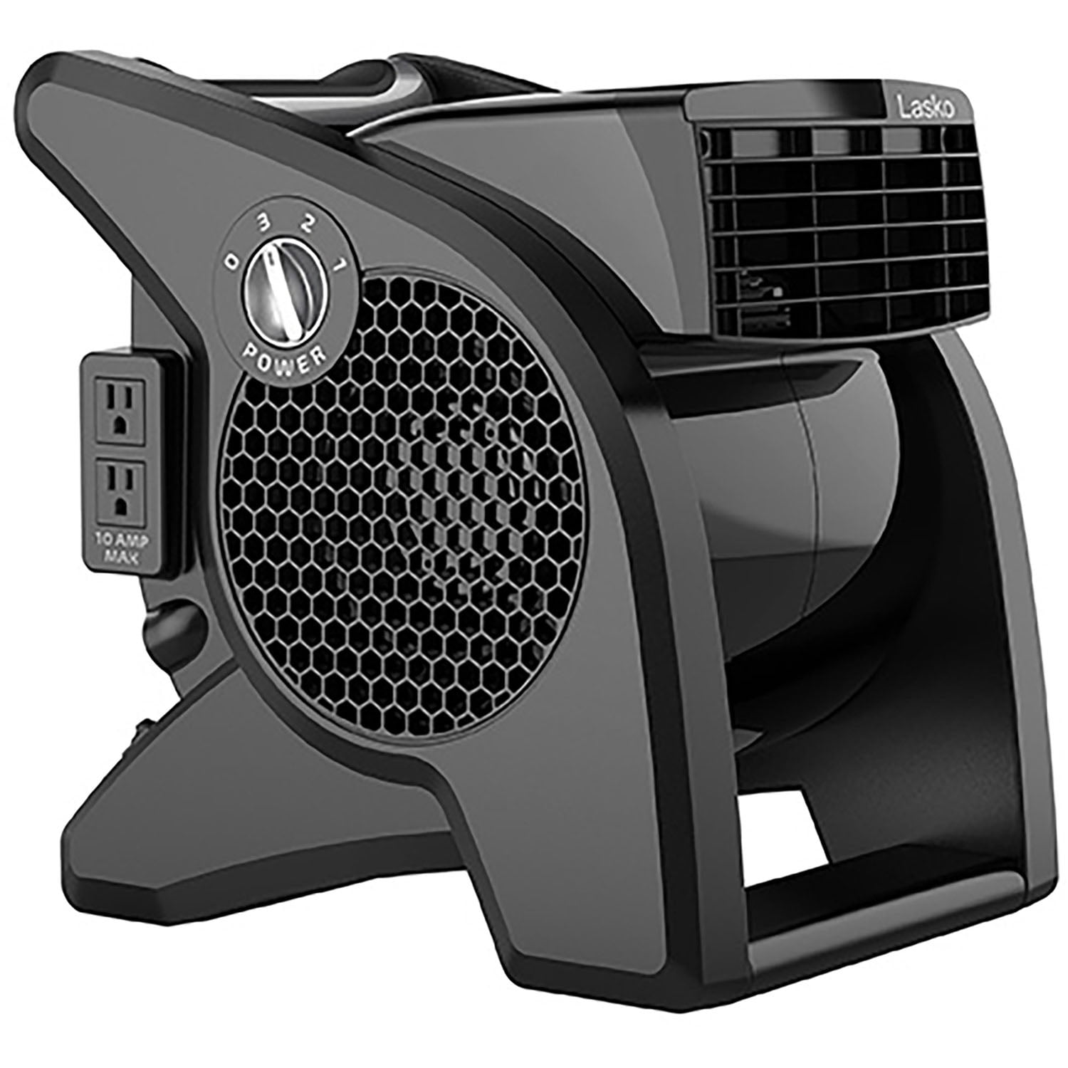 Lasko Pro Performance Pivoting High Velocity Utility Blower Fan with 3  Speeds, U15617, Black - Walmart.com