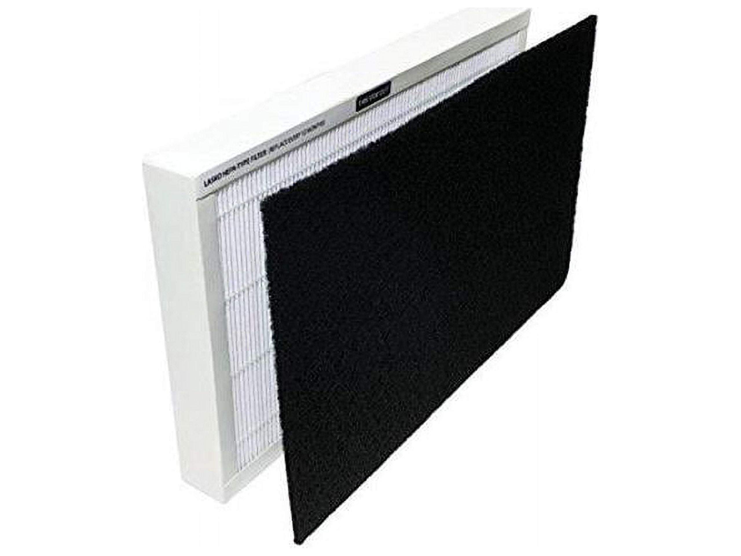 Lasko White and Black Carbon Pleated Air Purifier Filter Cartridge