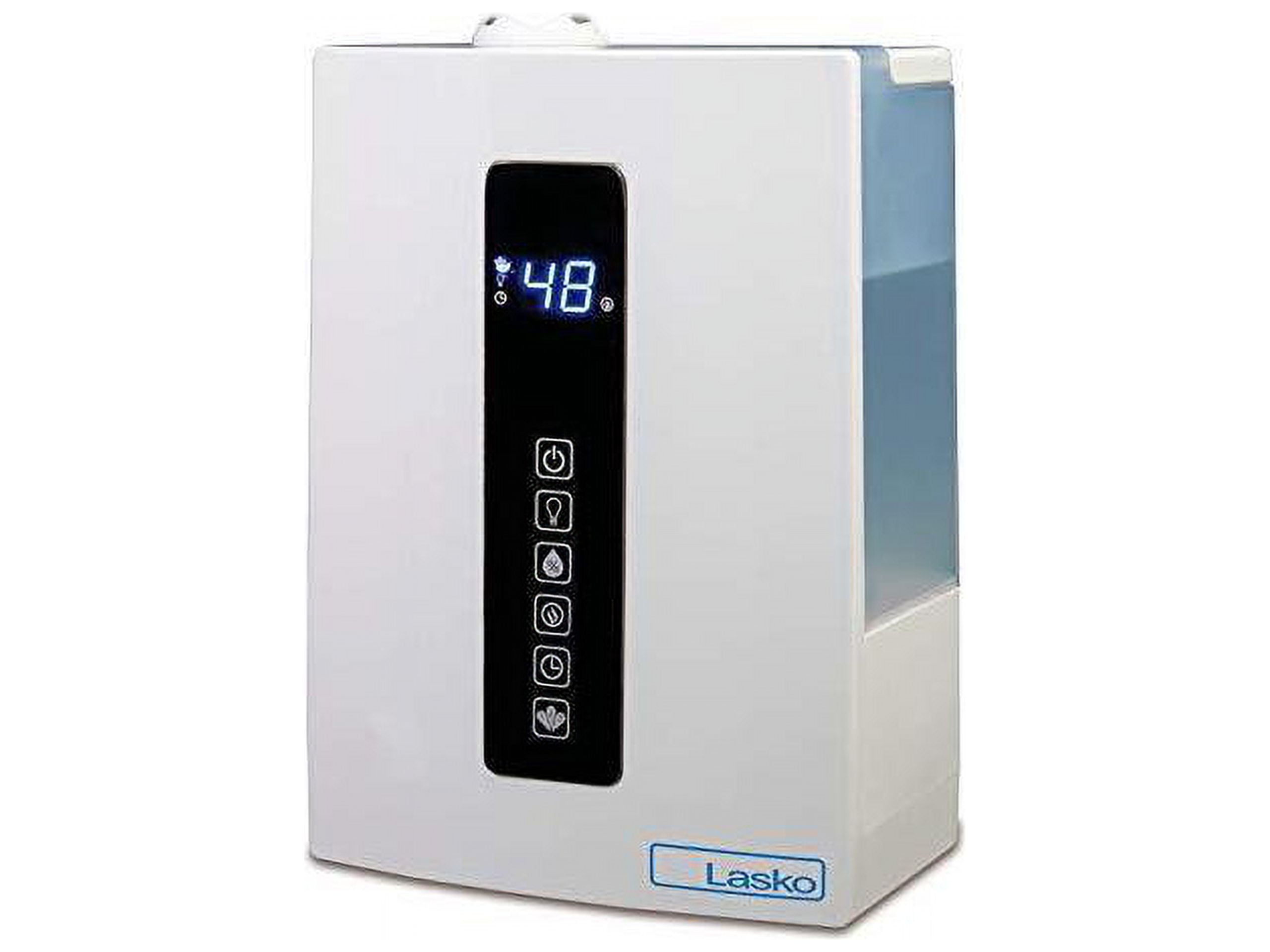 Lasko Quiet Ultrasonic Digital Warm and Cool Mist Humidifier, UH300, White