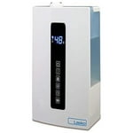 Lasko UH300 Warm and Cool Mist Humidifier with Humidistat and Timer, Quiet, Soothing Ultrasonic Dual Mist Humidifiers for Baby Nursery, Bedroom, Kids, Large Room and Home, 4.9L Tank, No Filter