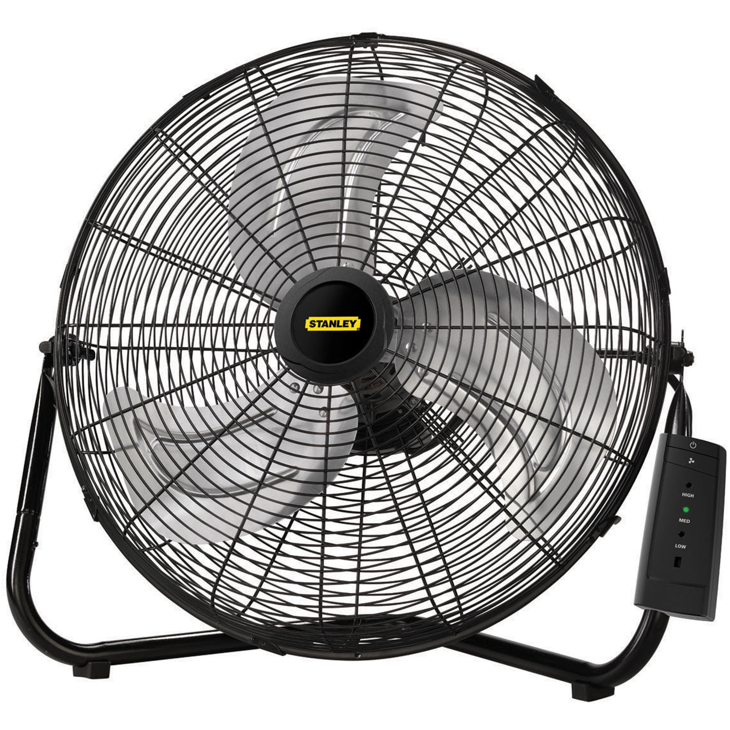 Lasko Stanley Max Performance 20" High Velocity Floor/Wall Mount Fan with Remote Control