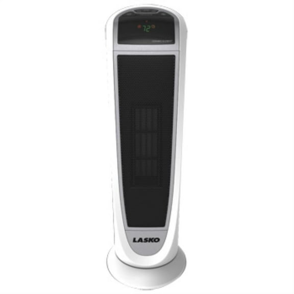 Lasko Tower Ceramic Heater with All NEW Patented Comfort System, with Digital Controls, Remote Included