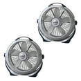 thumbnail image 1 of Lasko Wind Machine 20" 3- Speed Pivoting Air Circulator Floor Fan, 2- Pack, Gray, 3300, 1 of 5