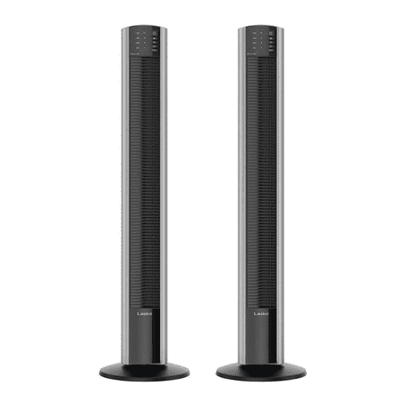 Lasko XtraAir 48 In. Tower Home Fan Air Ionizer with Remote Control (2 Pack)