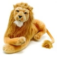 thumbnail image 1 of Lasodo the Lion | 39 Inch (Excluding The Tail!) Big Stuffed Animal Plush Cat | Shipping from Texas | By TigerHart Toys, 1 of 7