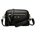 thumbnail image 1 of KXF Square PU Leather Shoulder Bag Women Chic Crossbody Bag Lady Handbag Trendy Satchel Purse Clutch, 1 of 9